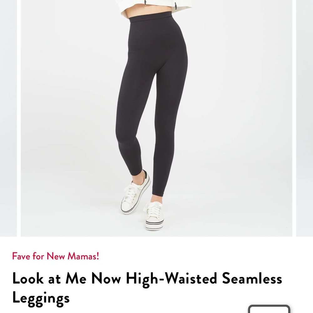 Spanx Black Leggings-Small